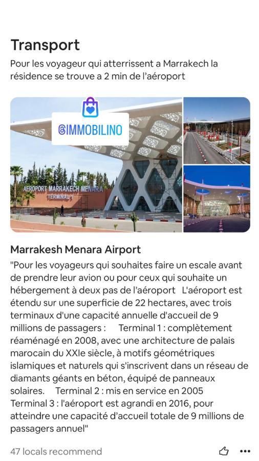 Sunny Square Apartment Marrakesh Bagian luar foto